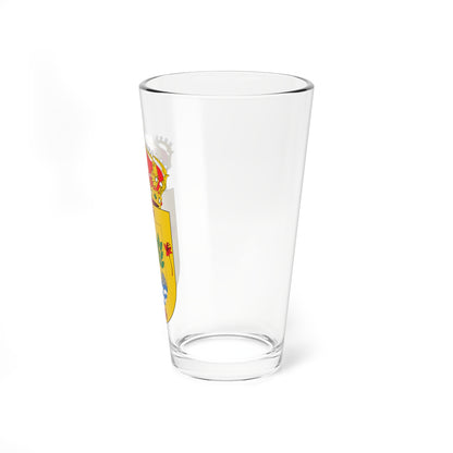 Escudo de Albatana (Spain) (Coat of Arms) Pint Glass 16oz