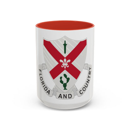 124th Infantry Regiment (U.S. Army) Accent Coffee Mug