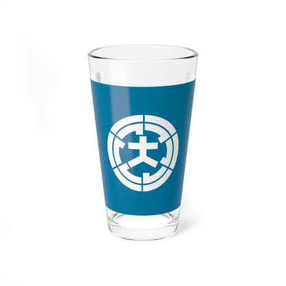 Flag of Omura Nagasaki (Japan) Pint Glass 16oz