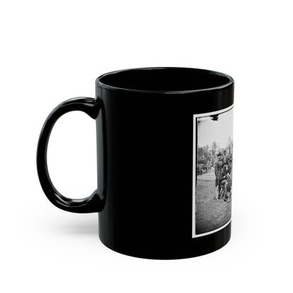 Fair Oaks, Va., Vicinity. Brigade Officers Of The Horse Artillery Commanded By Lt. Col. William Hays (U.S. Civil War) Black Coffee Mug