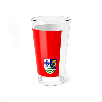 Flag of Macau 1965 proposal (China) Pint Glass 16oz
