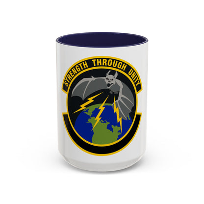 595 Operations Support Flight AFSPC (U.S. Air Force) Accent Coffee Mug