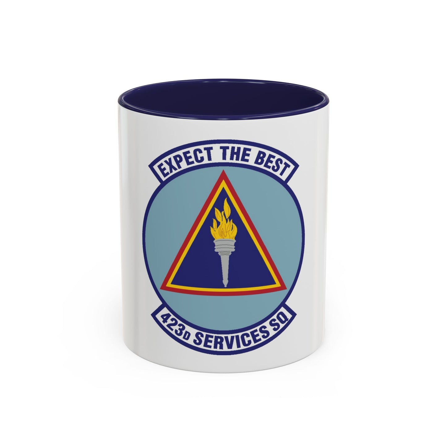 423d Services Squadron (U.S. Air Force) Accent Coffee Mug