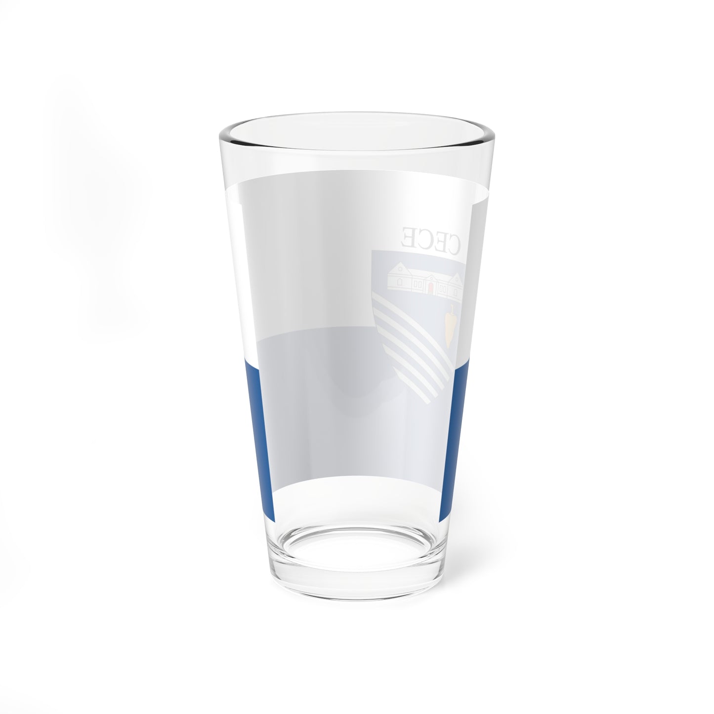 Flag of Cece Hungary (Hungary) Pint Glass 16oz