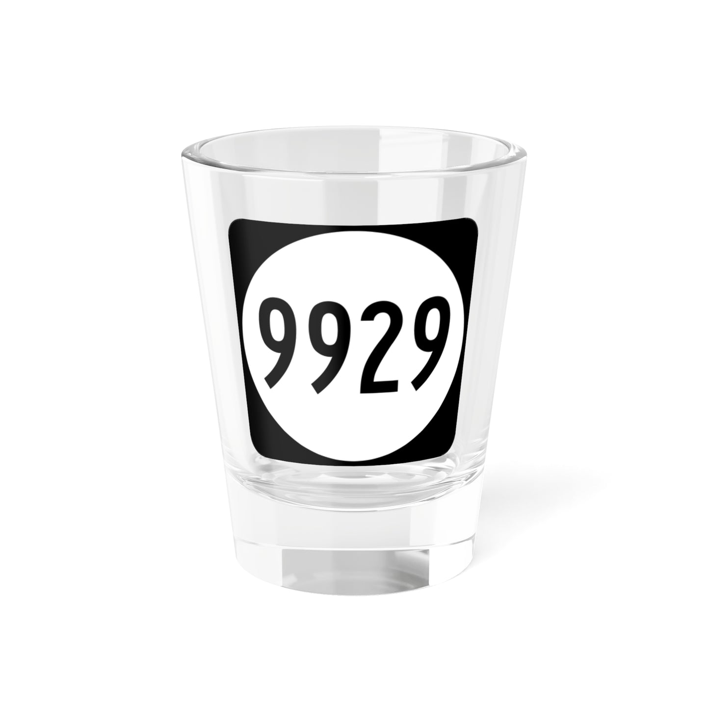 PR tertiary 9929 (Puerto Rico) (Road Sign) Shot Glass 1.5oz