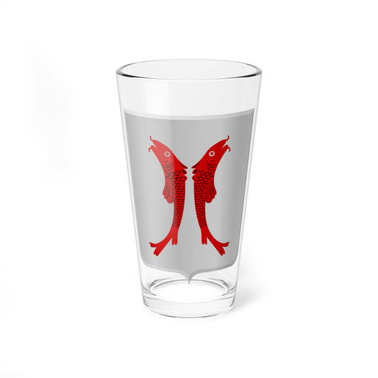 Vielsalm wapen (Belgium) (Coat of Arms) Pint Glass 16oz