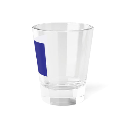 Flag of Luhansk Oblast Ukraine - Shot Glass 1.5oz