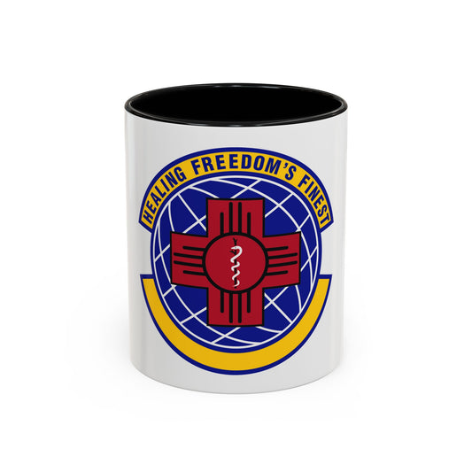 377 Healthcare Operations Squadron AFGSC (U.S. Air Force) Accent Coffee Mug