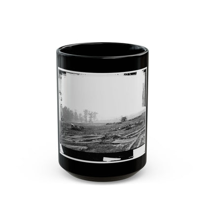 Antietam, Maryland. View Where Sumner's Corps Charged (U.S. Civil War) Black Coffee Mug