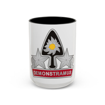 31 Engineer Battalion (U.S. Army) Accent Coffee Mug