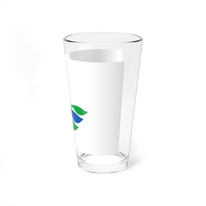 Flag of Aizumisato Fukushima (Japan) Pint Glass 16oz