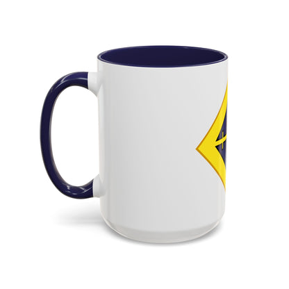 12th US division Insignia (U.S. Army) Accent Coffee Mug