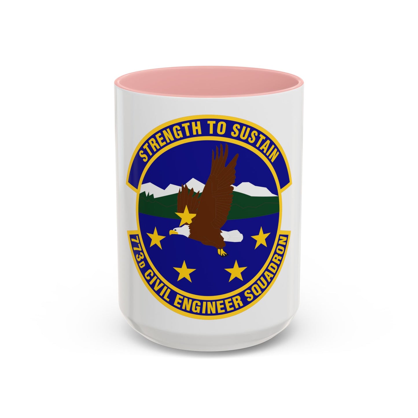 773 Civil Engineer Squadron PACAF (U.S. Air Force) Accent Coffee Mug