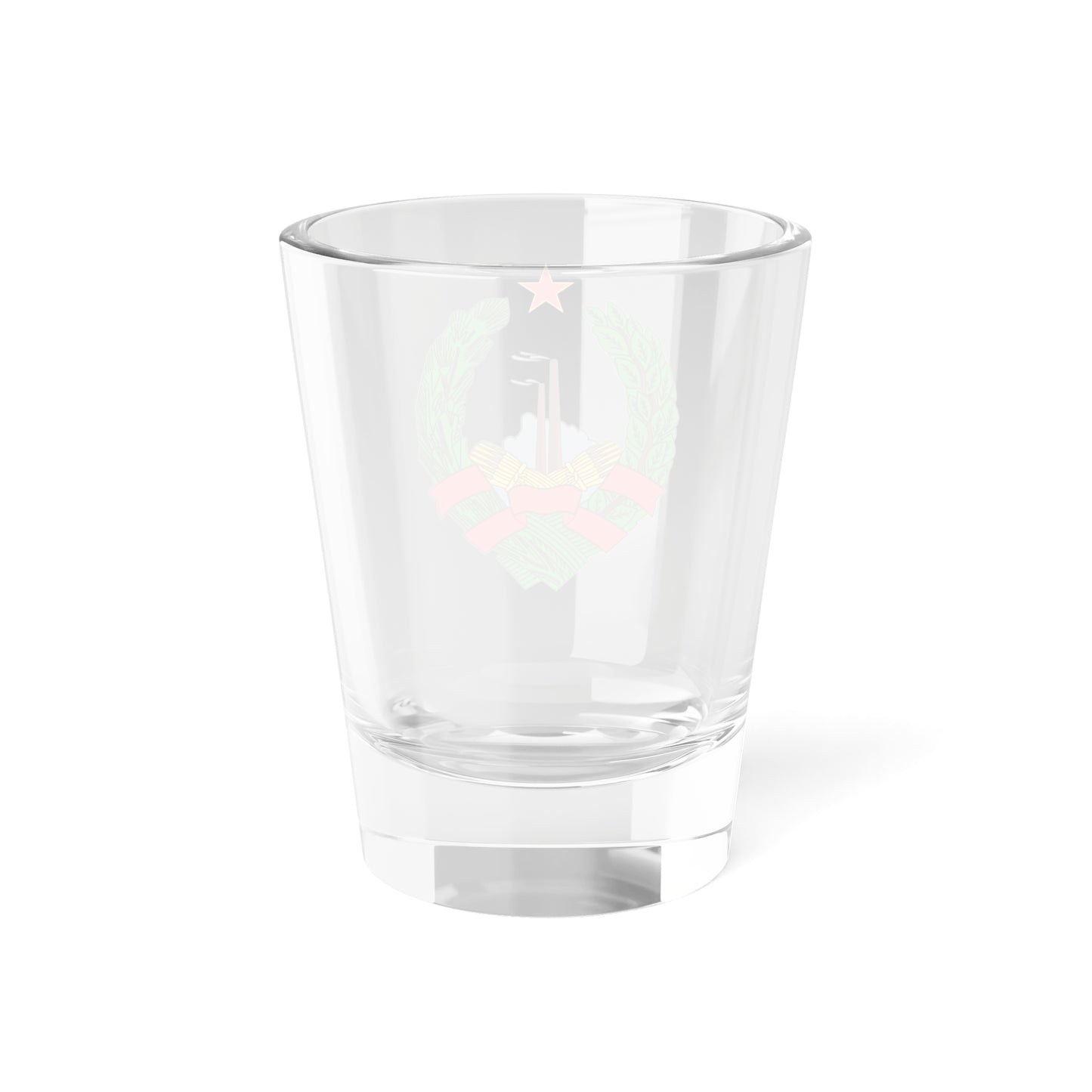 Coat of Arms of the Socialist Republic of Bosnia and Herzegovina - Shot Glass 1.5oz