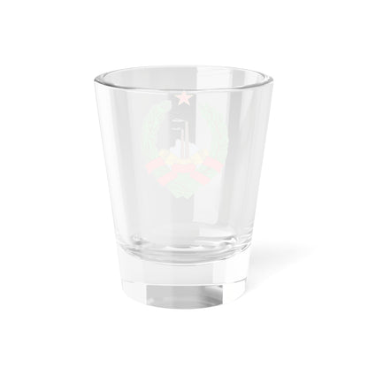 Coat of Arms of the Socialist Republic of Bosnia and Herzegovina - Shot Glass 1.5oz