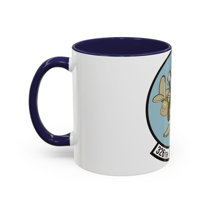 Tasse à café décorative du 326e escadron de transport aérien (US Air Force)