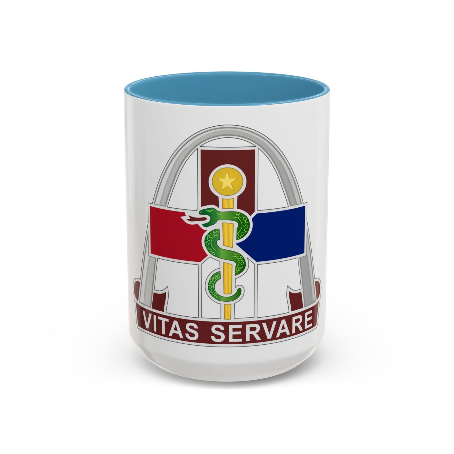 811th Hospital Center (U.S. Army) Accent Coffee Mug