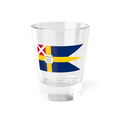 Customs flag of Sweden-Norway 1824-1842 (Norway) Shot Glass 1.5oz