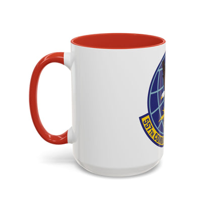557th Combat Sustainment Squadron (U.S. Air Force) Accent Coffee Mug