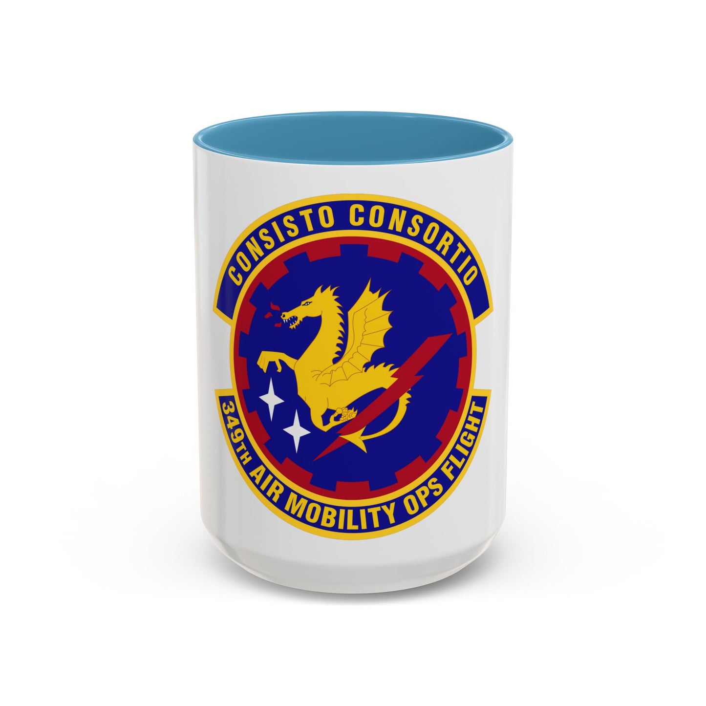 349th Air Mobility Operations Flight (U.S. Air Force) Accent Coffee Mug
