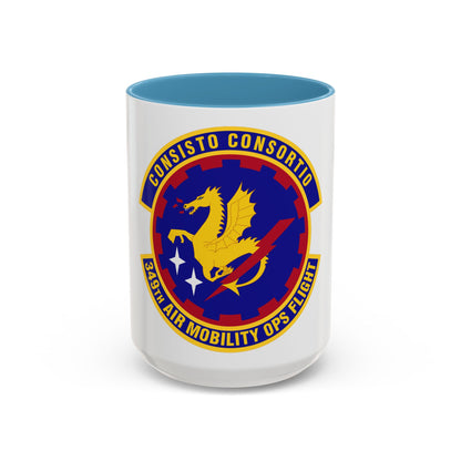 349th Air Mobility Operations Flight (U.S. Air Force) Accent Coffee Mug