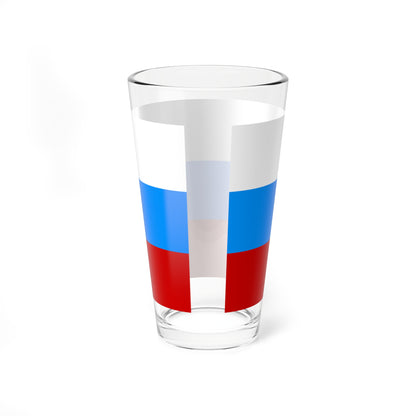 Flag of Russia Soviet Colors (Russia) Pint Glass 16oz