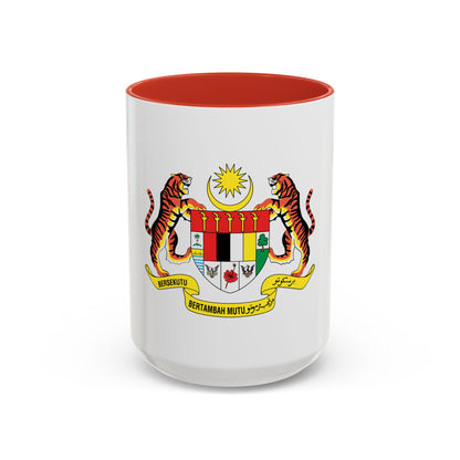 Coat of arms of Malaysia (1982-1988) - Accent Coffee Mug