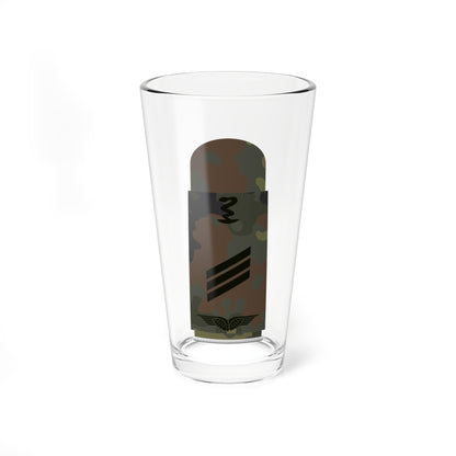 LA 5S5 14 Hauptgefreiter SanOA PHx L (Military Rank) Pint Glass 16oz
