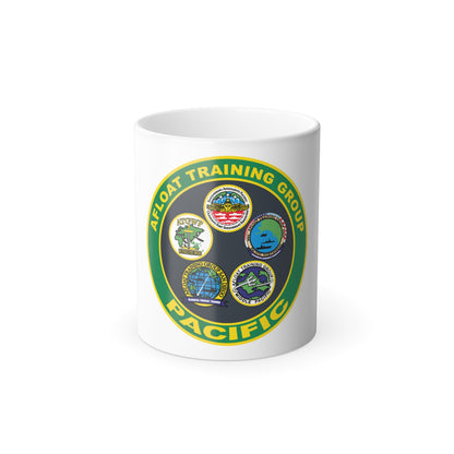 Afloat Training Group Pacific (U.S. Navy) Color Changing Mug 11oz