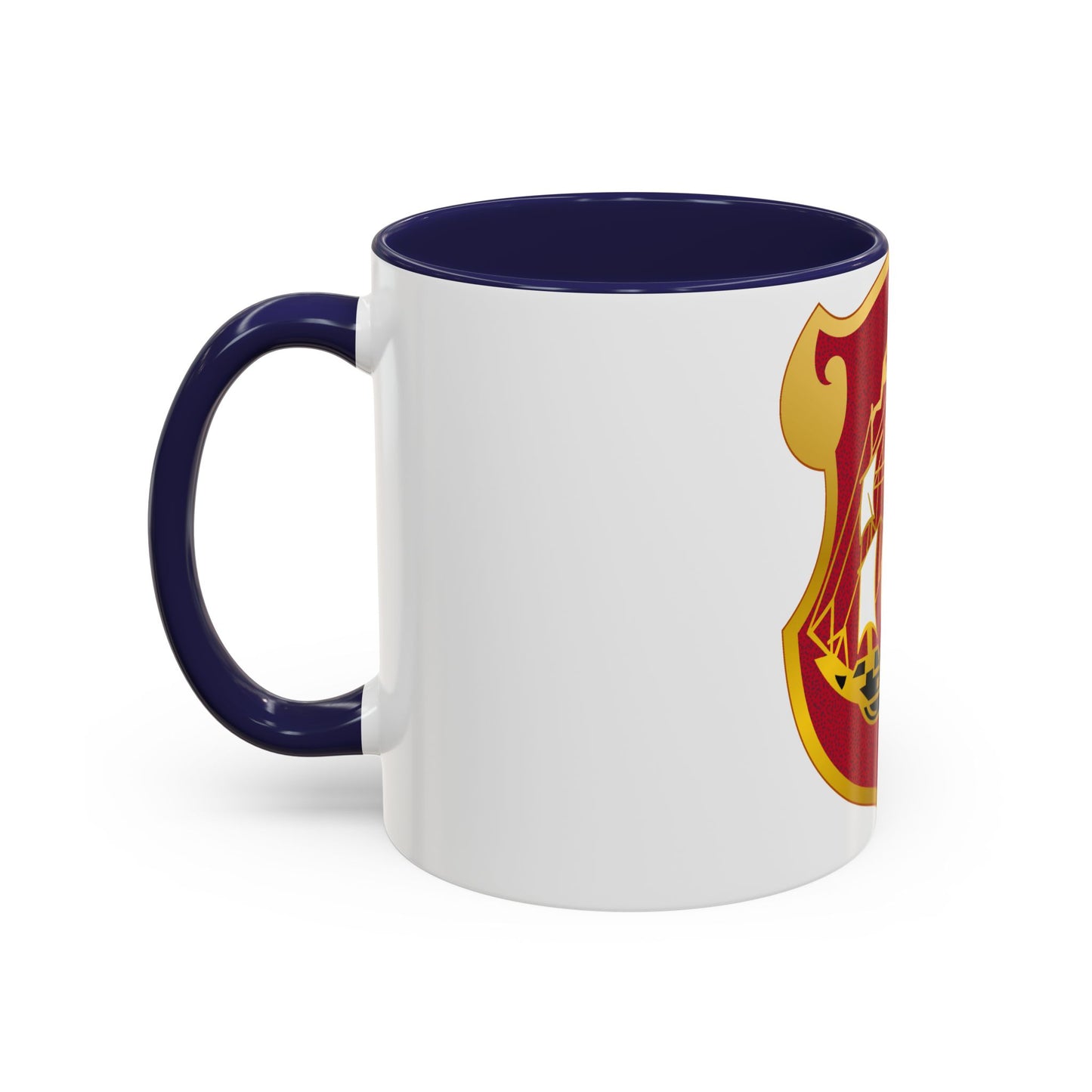 9 Antiaircraft Artillery Gun Battalion (U.S. Army) Accent Coffee Mug