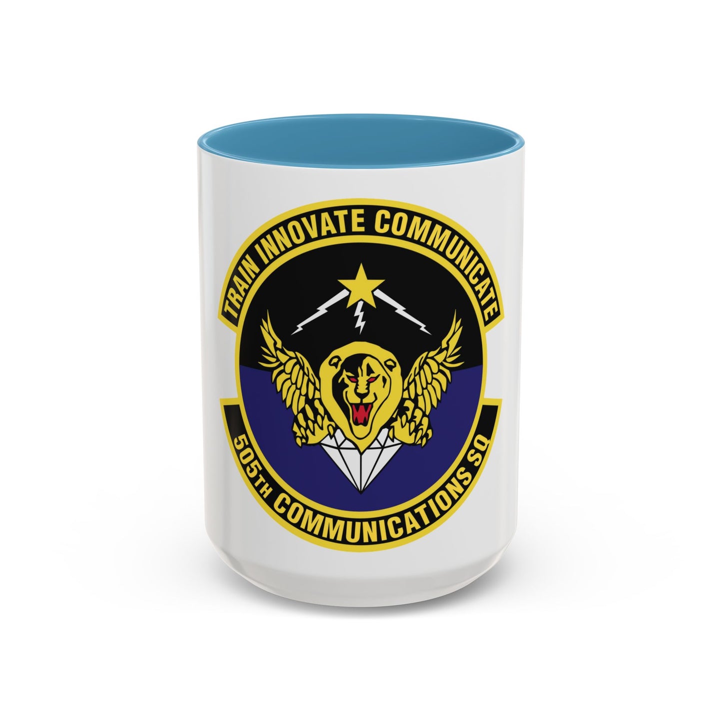 505th Communications Squadron (U.S. Air Force) Accent Coffee Mug