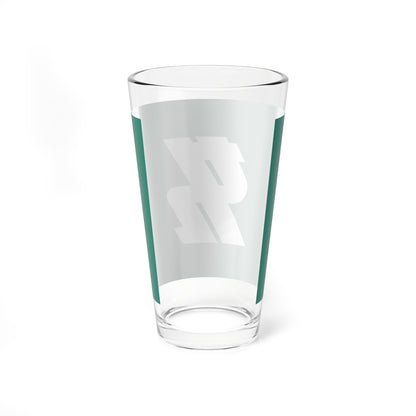 Flag of Kashiwa Chiba (Japan) Pint Glass 16oz