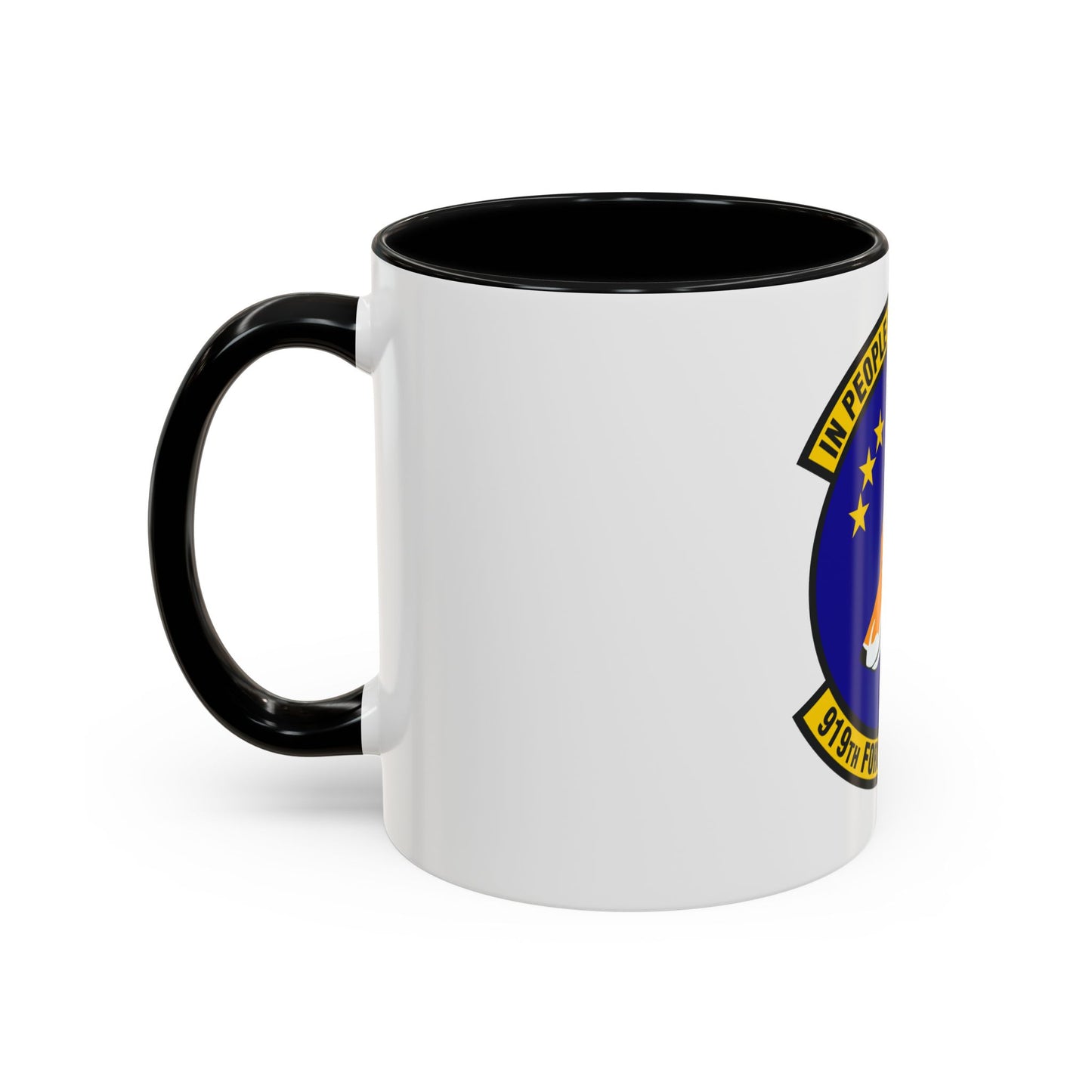 919th Force Support Squadron (U.S. Air Force) Accent Coffee Mug