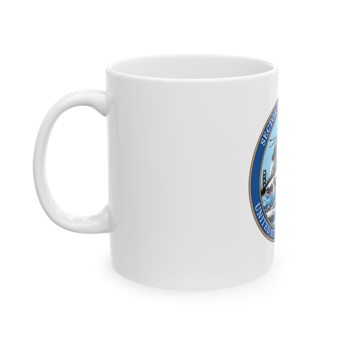 USCG Sector San Francisco (U.S. Coast Guard) White Coffee Mug