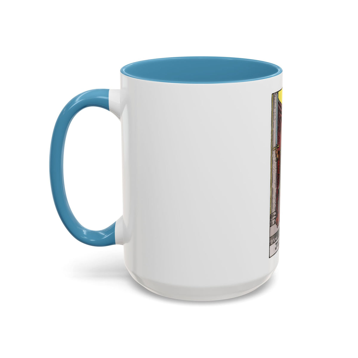 Justice (Tarot Card) Accent Coffee Mug