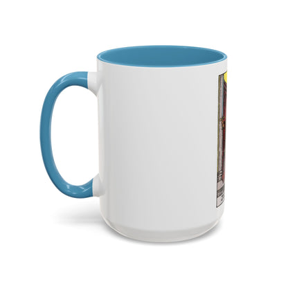 Justice (Tarot Card) Accent Coffee Mug