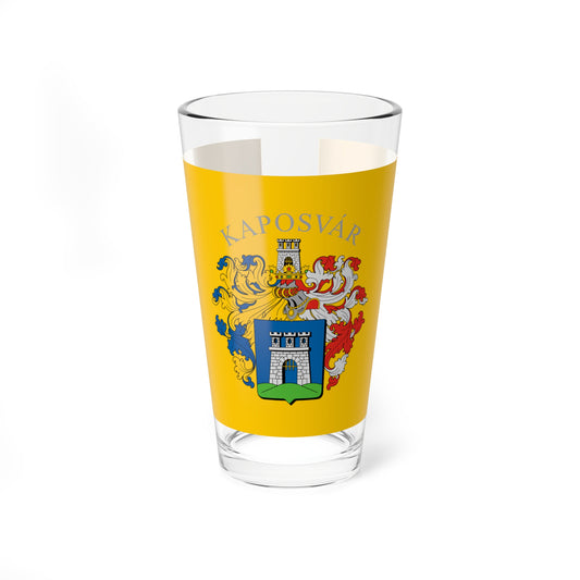 Flag of Kaposvar (Hungary) Pint Glass 16oz