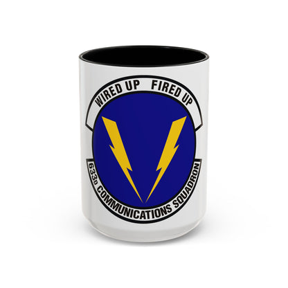 633d Communications Squadron (U.S. Air Force) Accent Coffee Mug