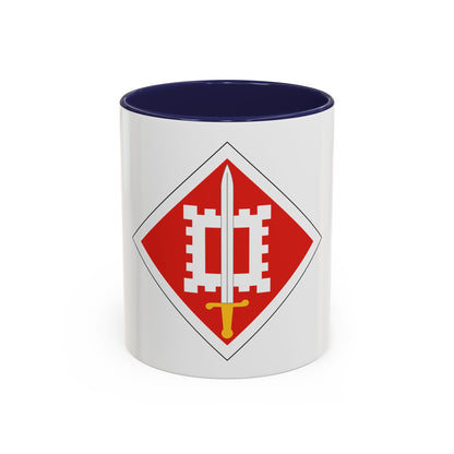 18th Engineer Brigade (U.S. Army) Accent Coffee Mug