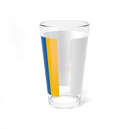 Flag of Szatta (Hungary) Pint Glass 16oz