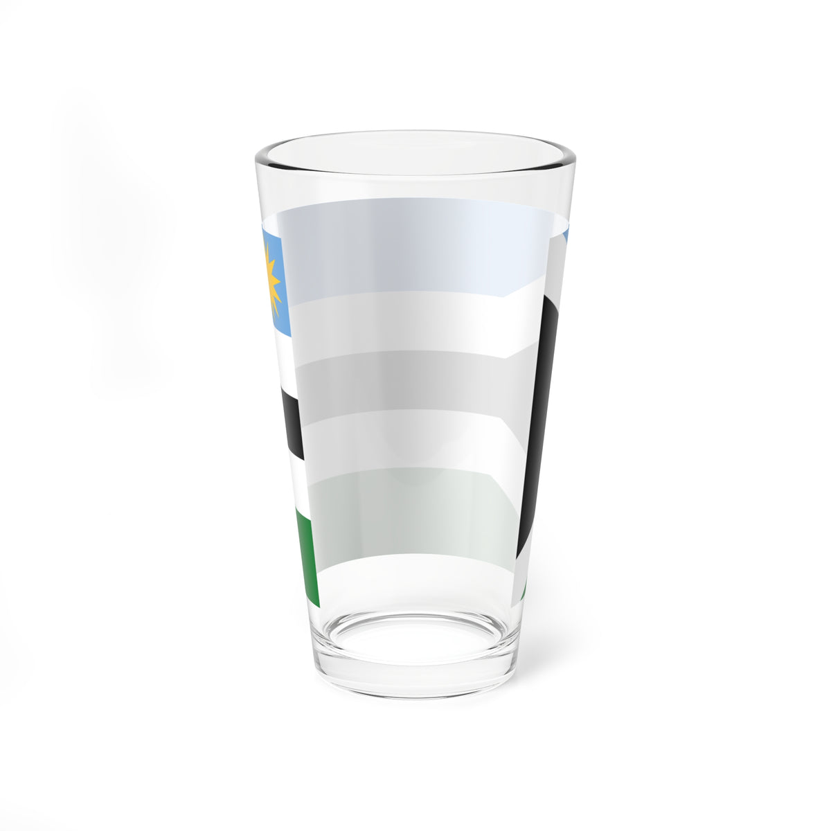 Propuesta de bandera para el Estado Monagas 18 (Venezuela) Pint Glass 16oz