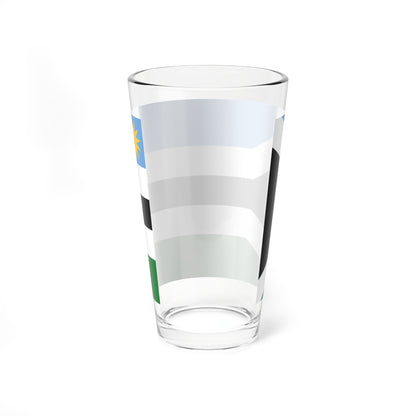Propuesta de bandera para el Estado Monagas 18 (Venezuela) Pint Glass 16oz