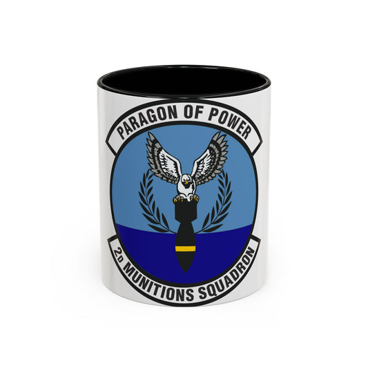 2d Munitions Squadron (U.S. Air Force) Accent Coffee Mug