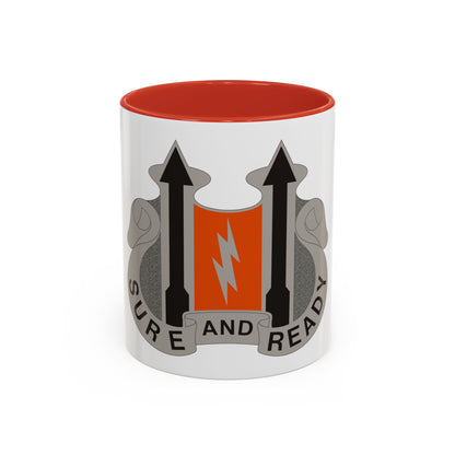 11 Signal Battalion (U.S. Army) Accent Coffee Mug