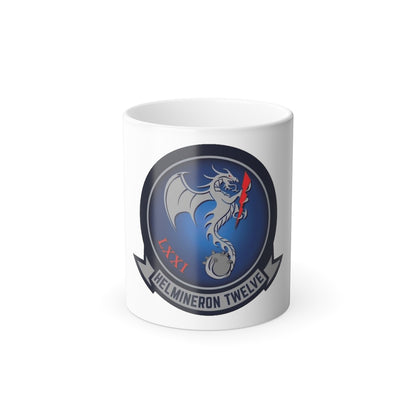 HM 12 Helicopter Mine Countermeasures Squadron 12 (U.S. Navy) Color Changing Mug 11oz