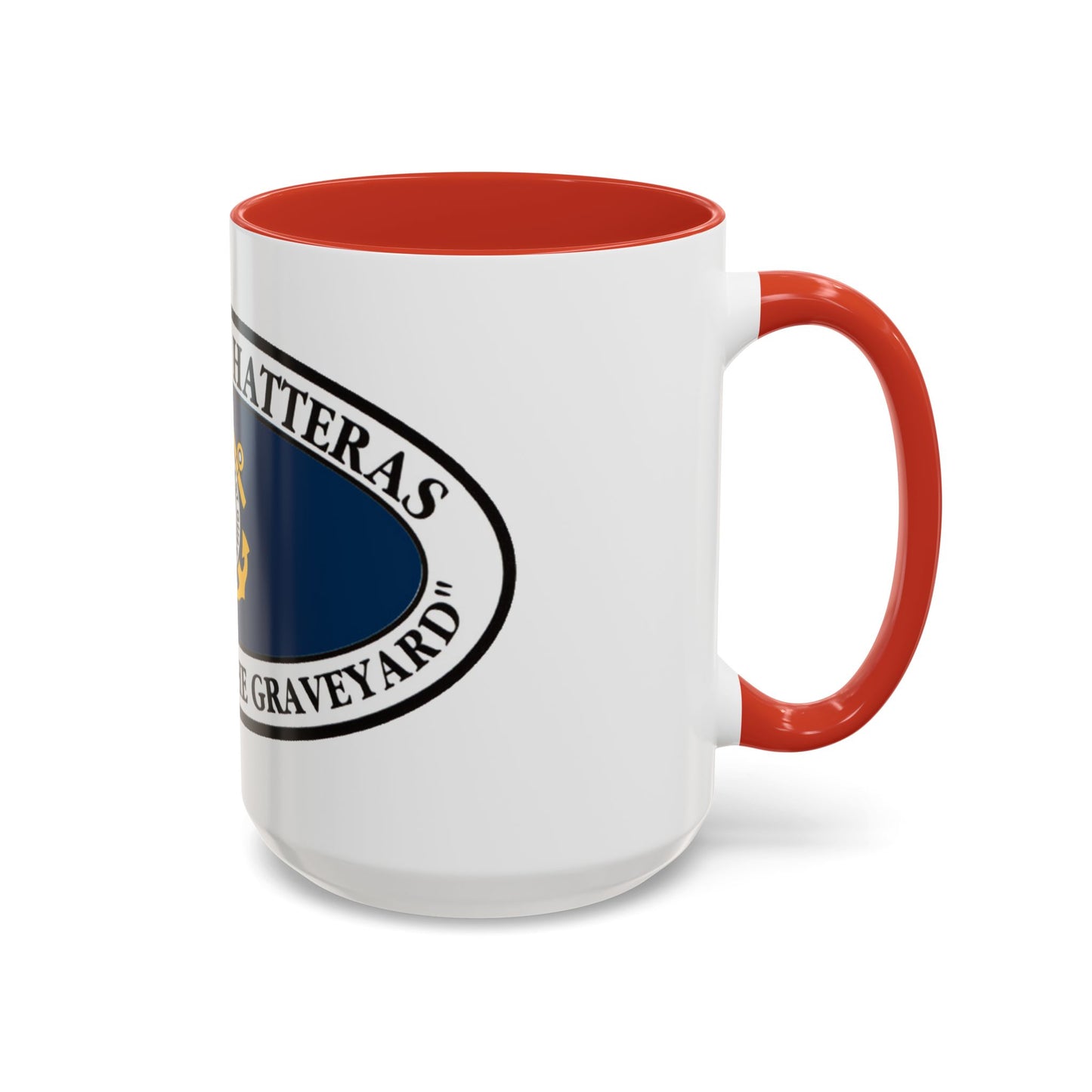 USCG Group Cape Hatteras VINT (U.S. Coast Guard) Accent Coffee Mug