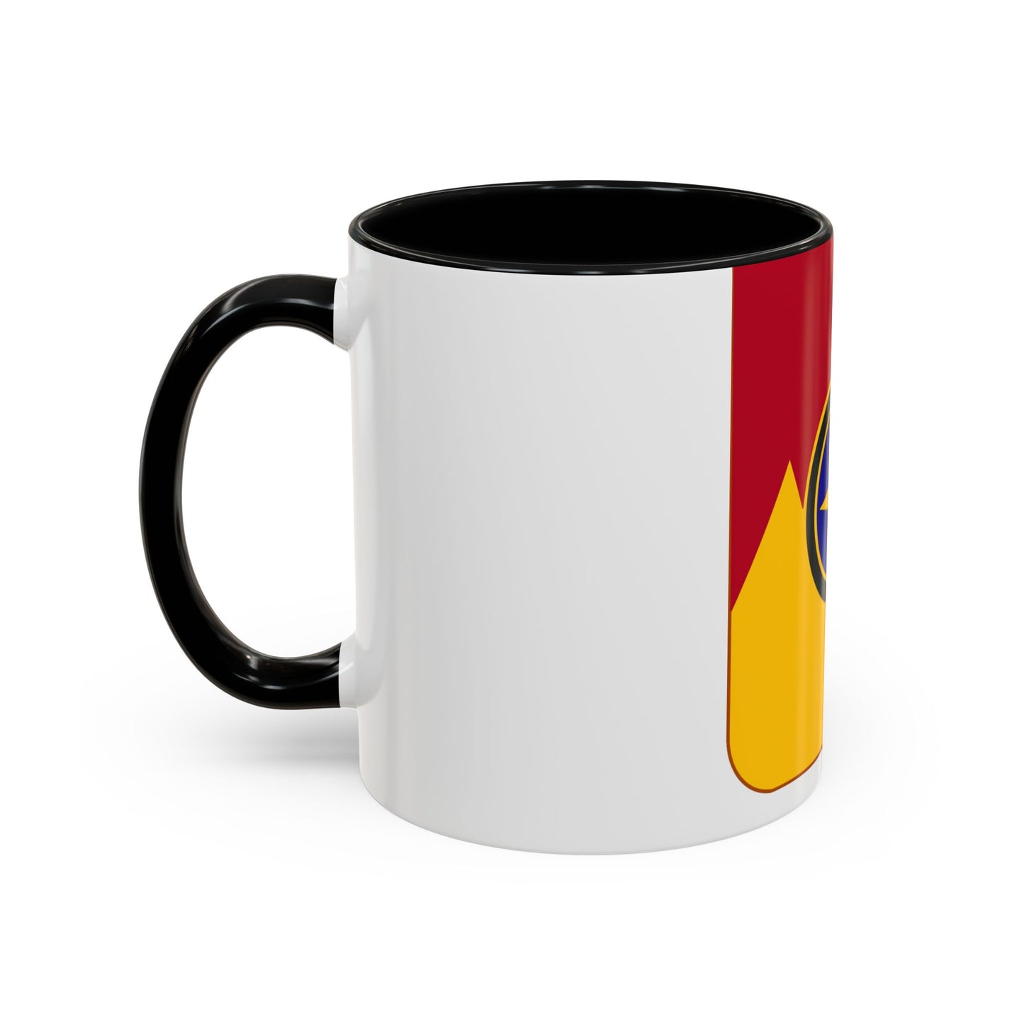 607th Armored Field Artillery Battalion v2 (U.S. Army) Accent Coffee Mug