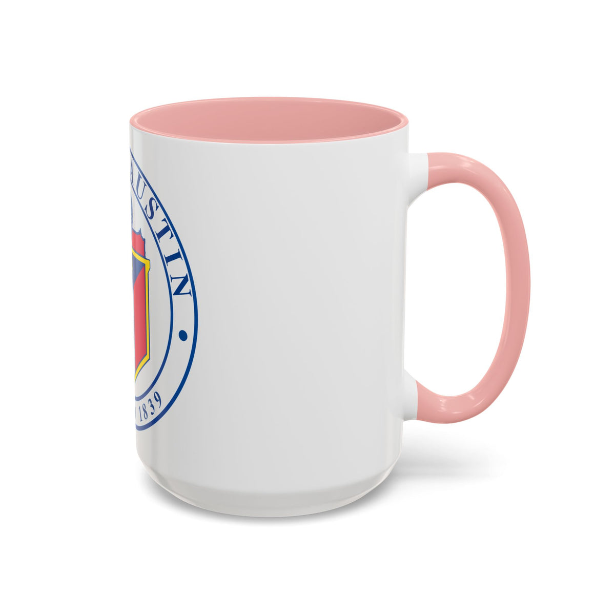 Seal of Austin TX - Accent Coffee Mug