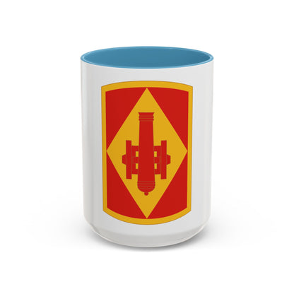 75th Field Artillery Brigade (U.S. Army) Accent Coffee Mug