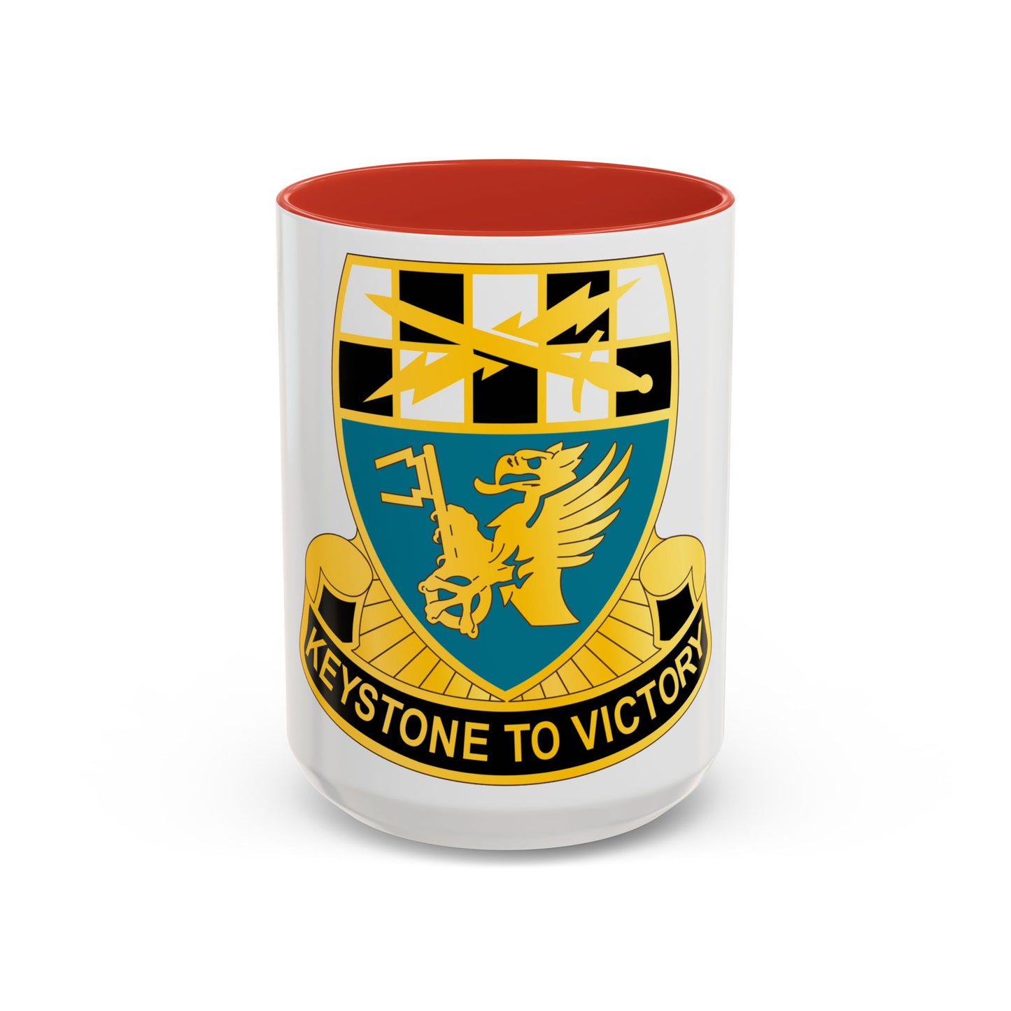 128 Military Intelligence Battalion (U.S. Army) Accent Coffee Mug